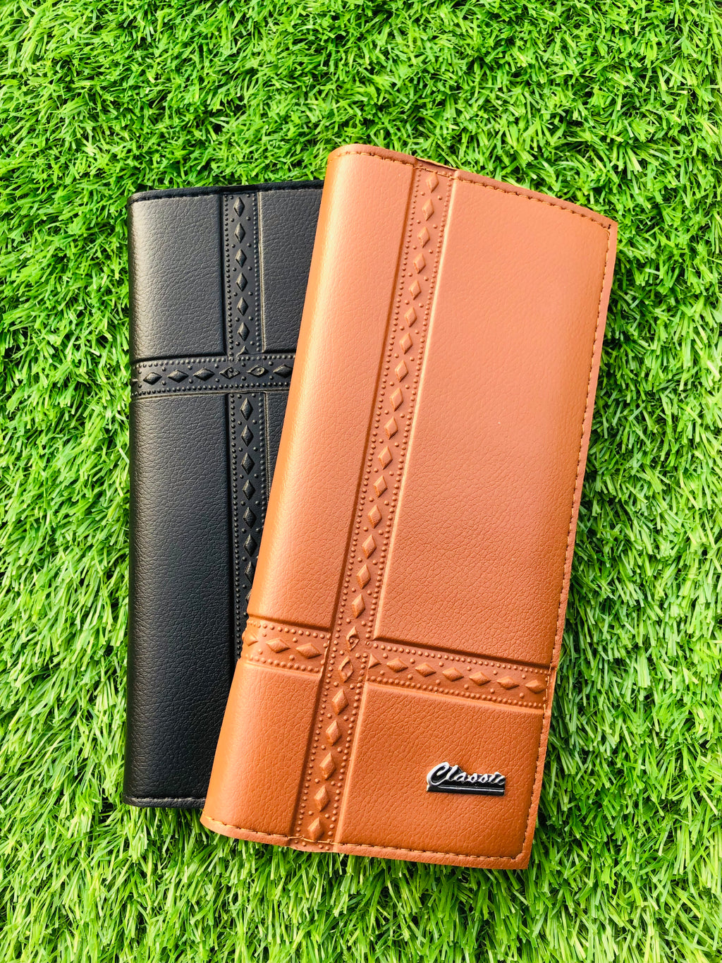 Premium Slim & Lightweight Long Wallet for Men | Stylish PU Leather Wallet with Multiple Card Slots | Durable Business