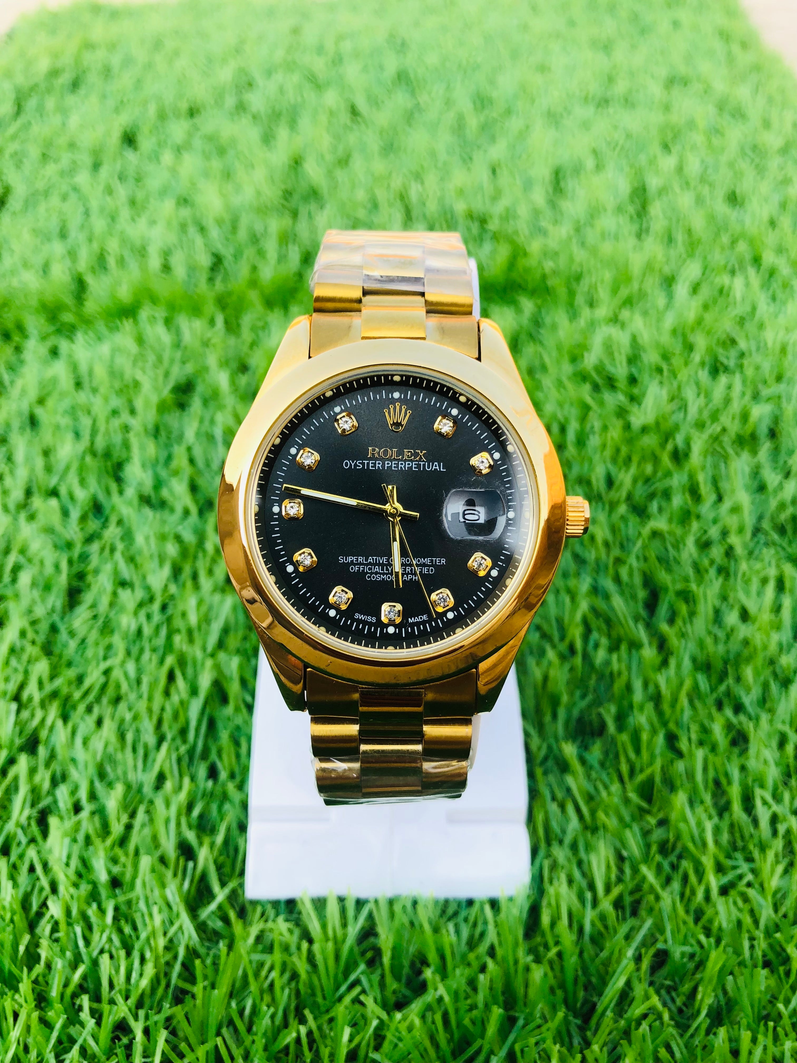 Rolexx Oyster Perpetual Datejust – Luxury Wrist Watch / Mens watch / Rolaxx watch in Chain Strap / Rolaxx watch for men