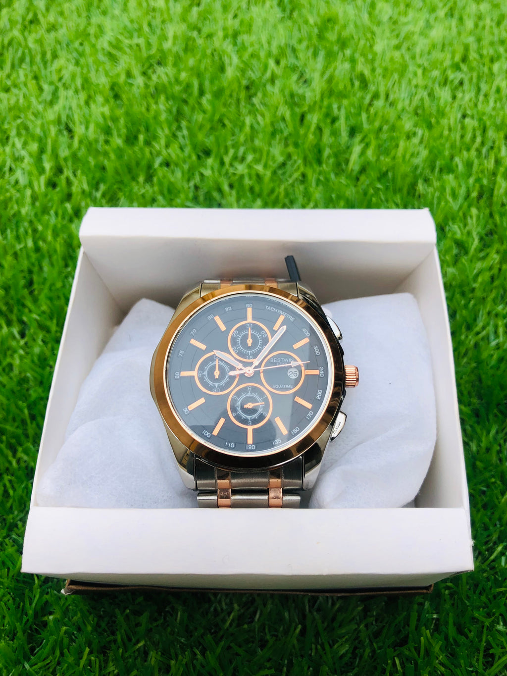 Tomi Round Chain Watch