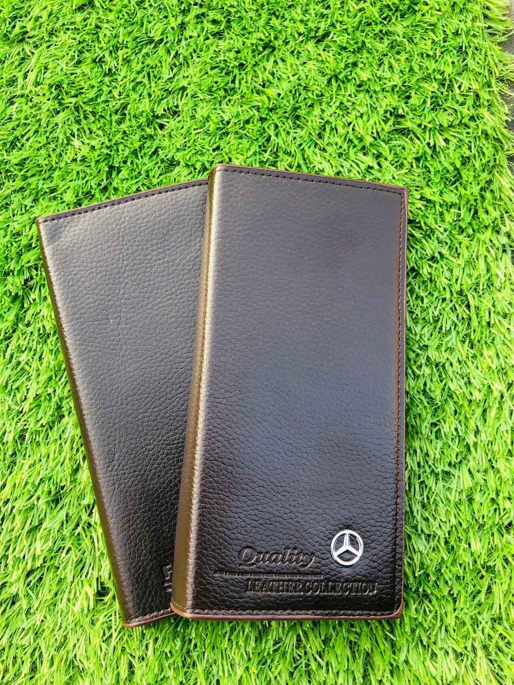 Premium Slim & Lightweight Long Wallet for Men | Stylish PU Leather Wallet with Multiple Card Slots | Durable Business