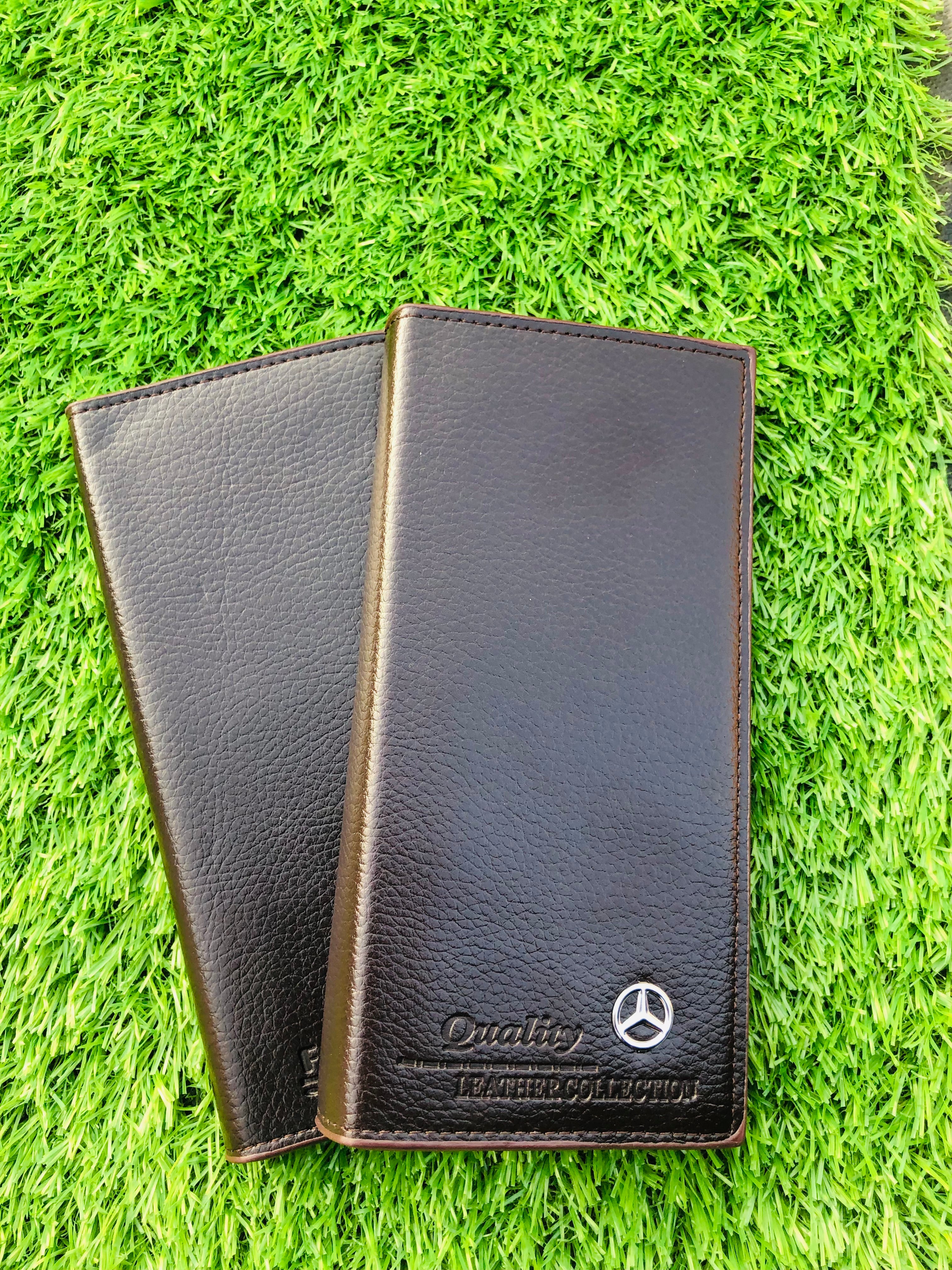 Premium Slim & Lightweight Long Wallet for Men | Stylish PU Leather Wallet with Multiple Card Slots | Durable Business