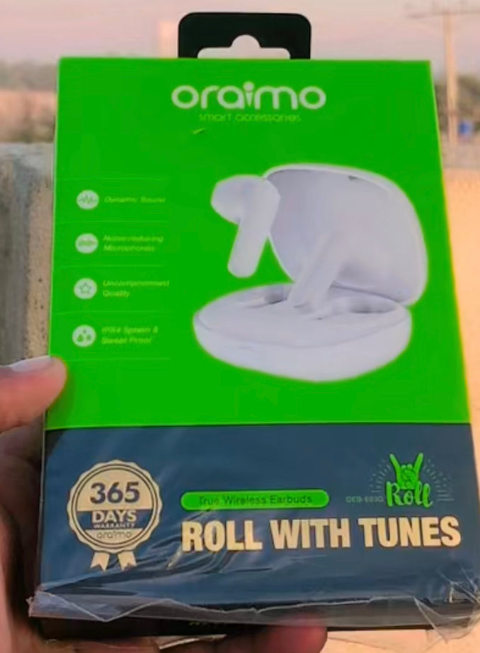 Oraimo Roll Wireless Earbuds