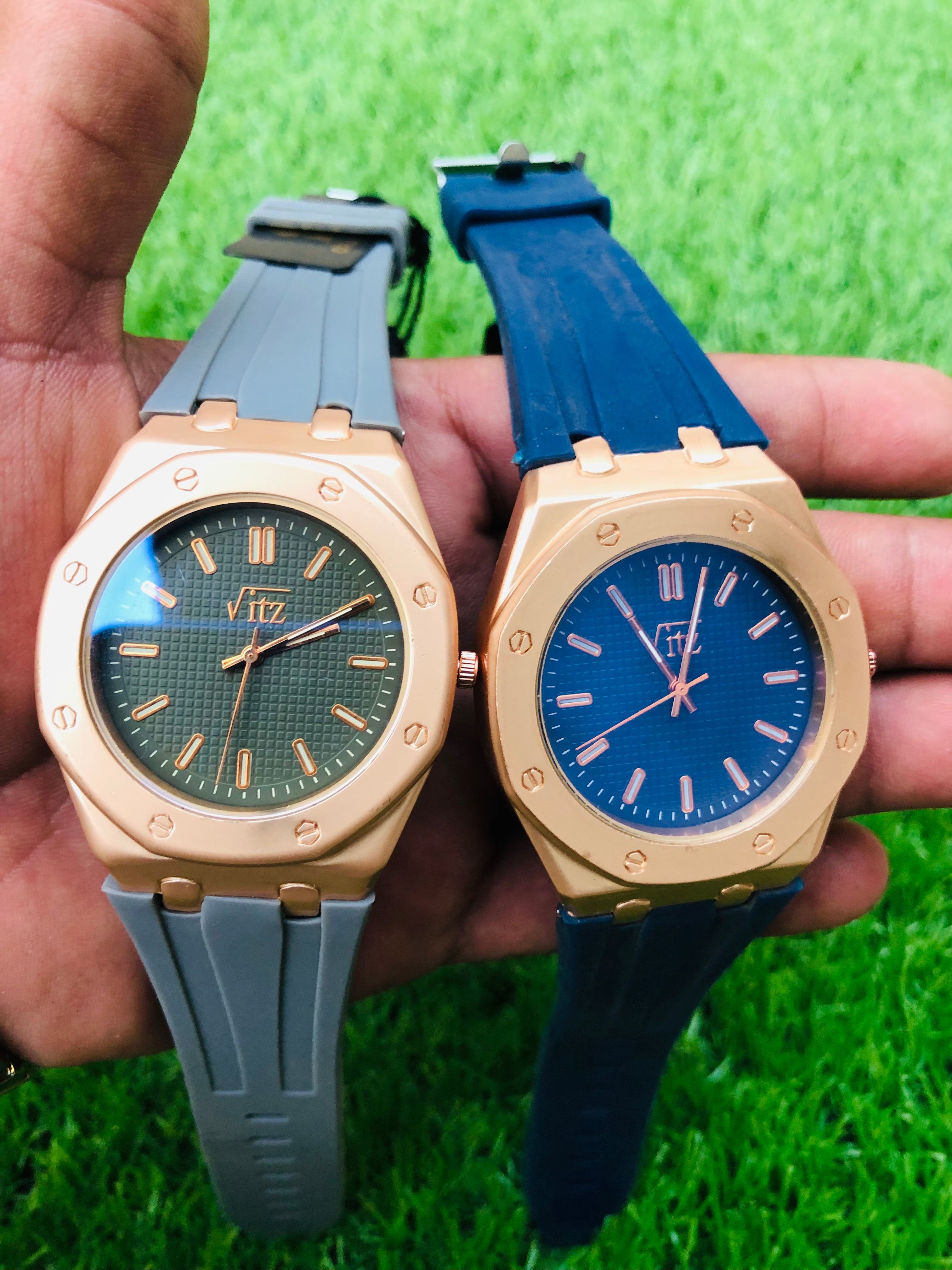 VZ Hublot Rubber Strap Watch