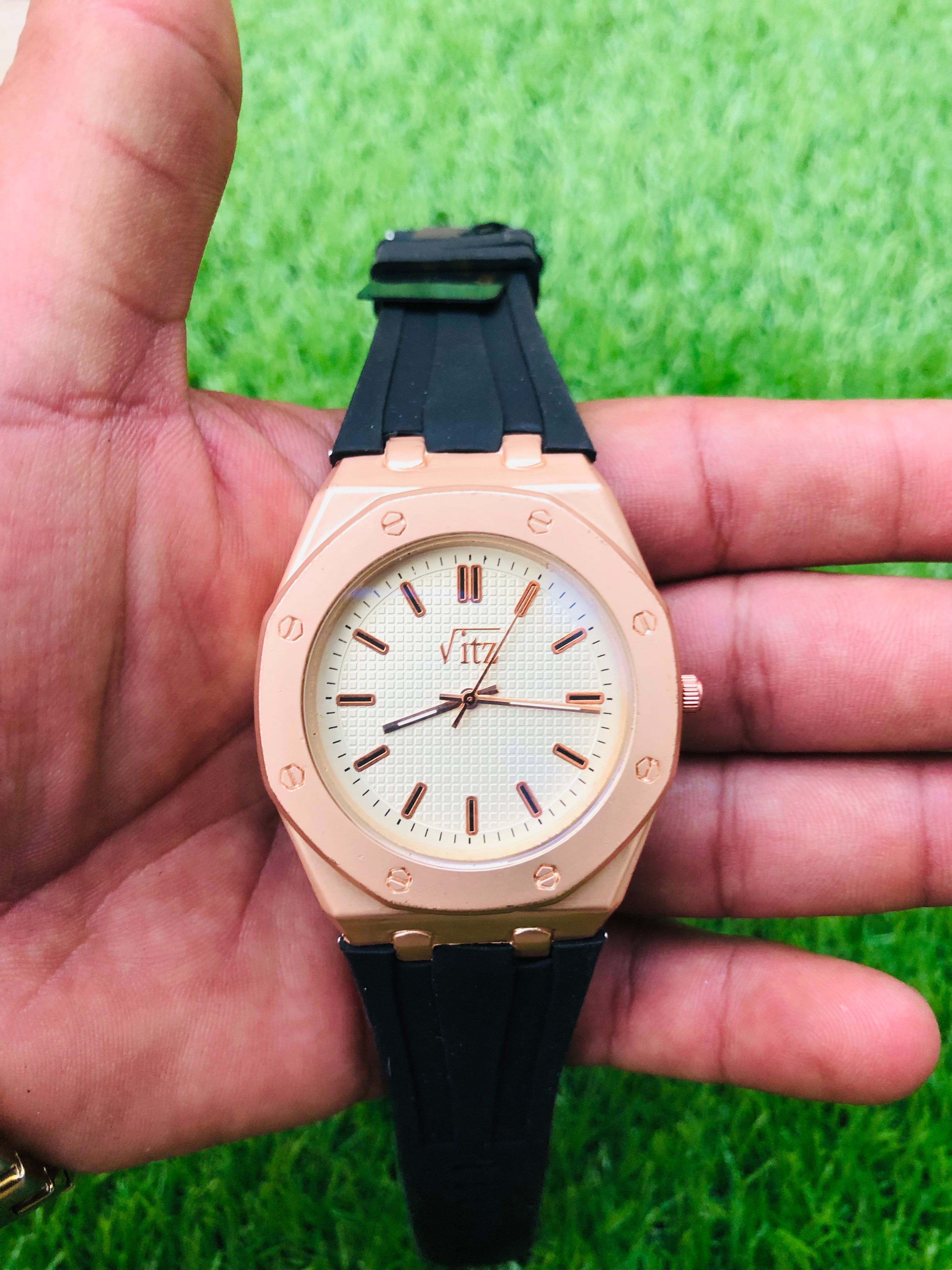 VZ Hublot Rubber Strap Watch