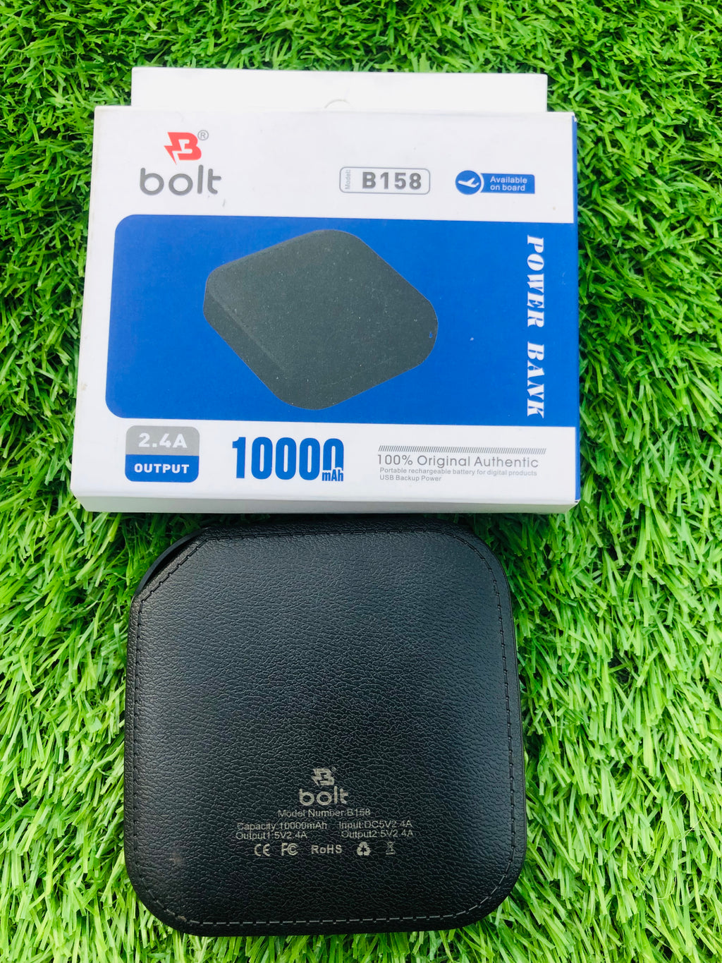 Bolt B158 10000mAh Power Bank | Compact Fast Charging Powerbank with Latest Design – High Capacity Portable Charger