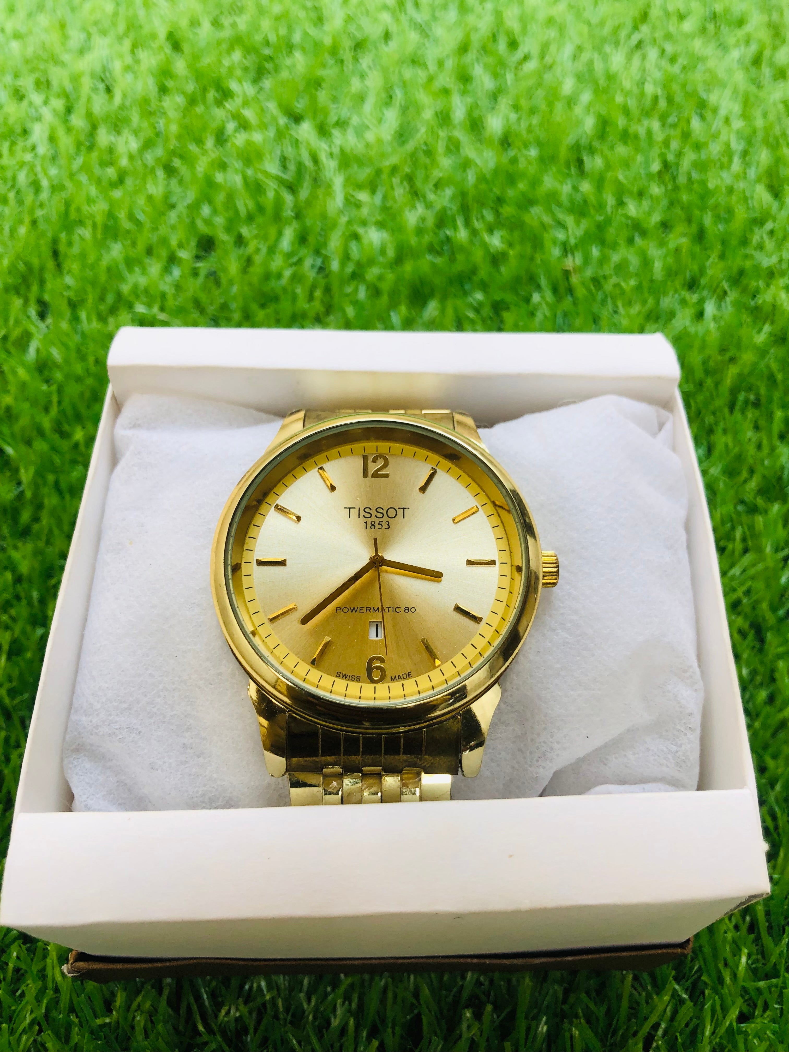 TISSOT CARSON PREMIUM POWERMATIC 80 MEN'S WATCH