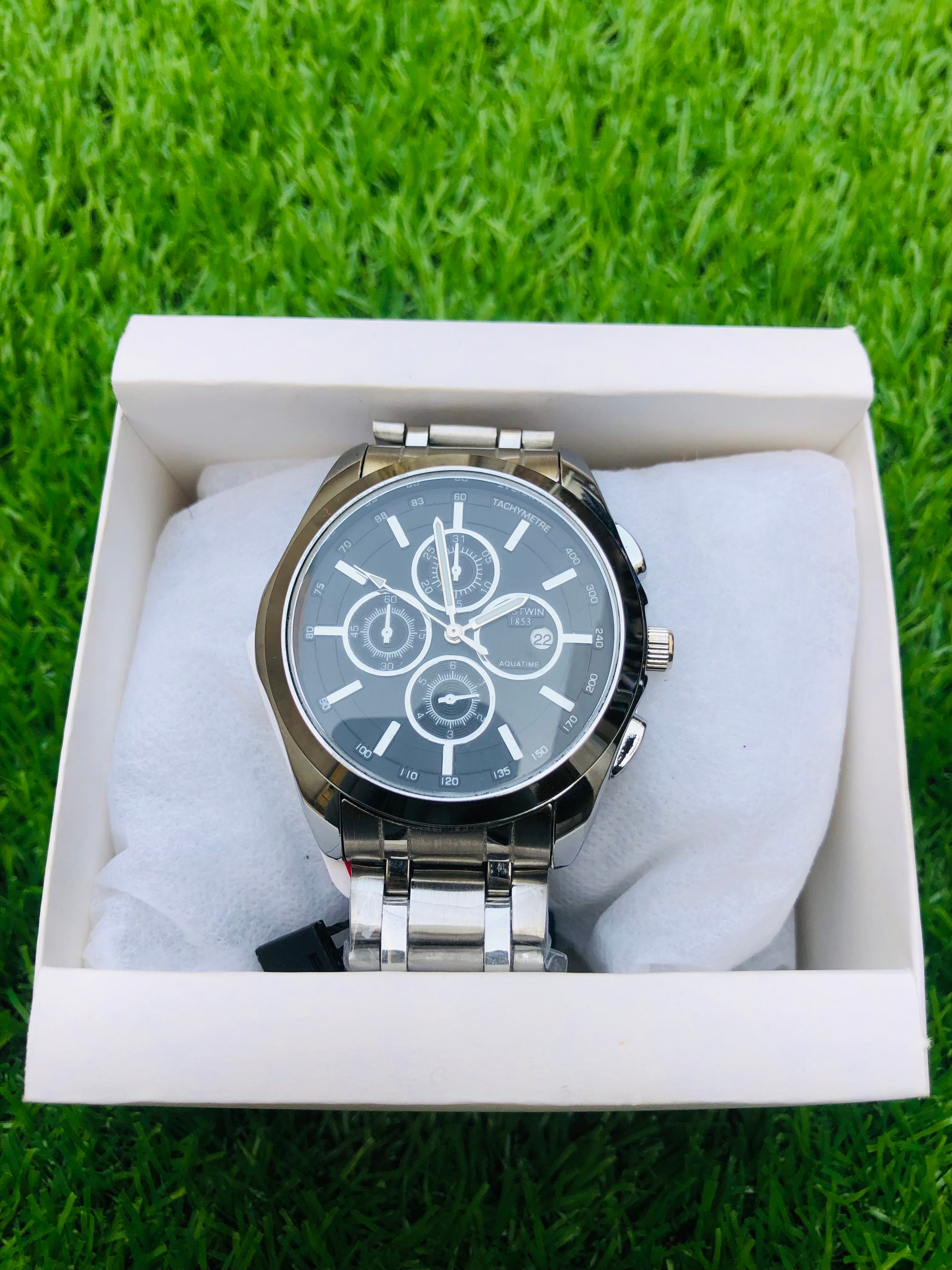 Tomi Round Chain Watch